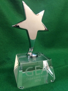 Global Event Awards наградила наше агентство за первое место в номинации "Лучшее спортивное мероприятие" 